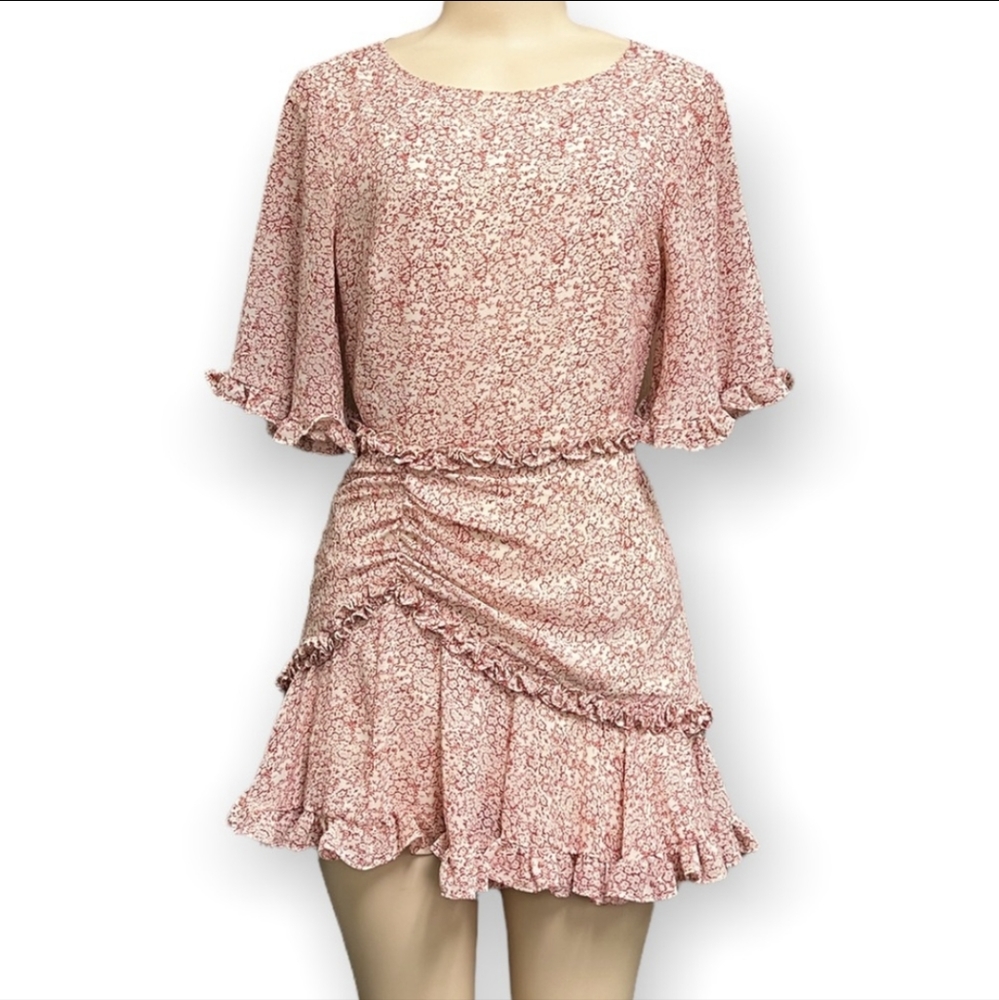 Here Comes the Sun Floral Mini Dress